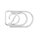 Pince à billets logo D