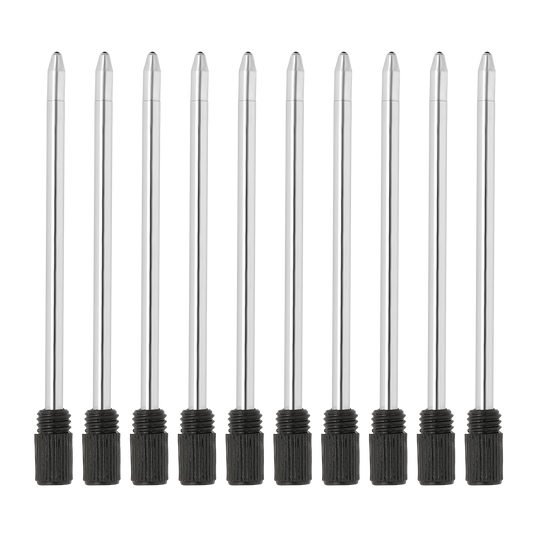 Pack de 10 recharges billes noires pour Mini Pen Necklace