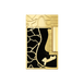 Briquet laqué