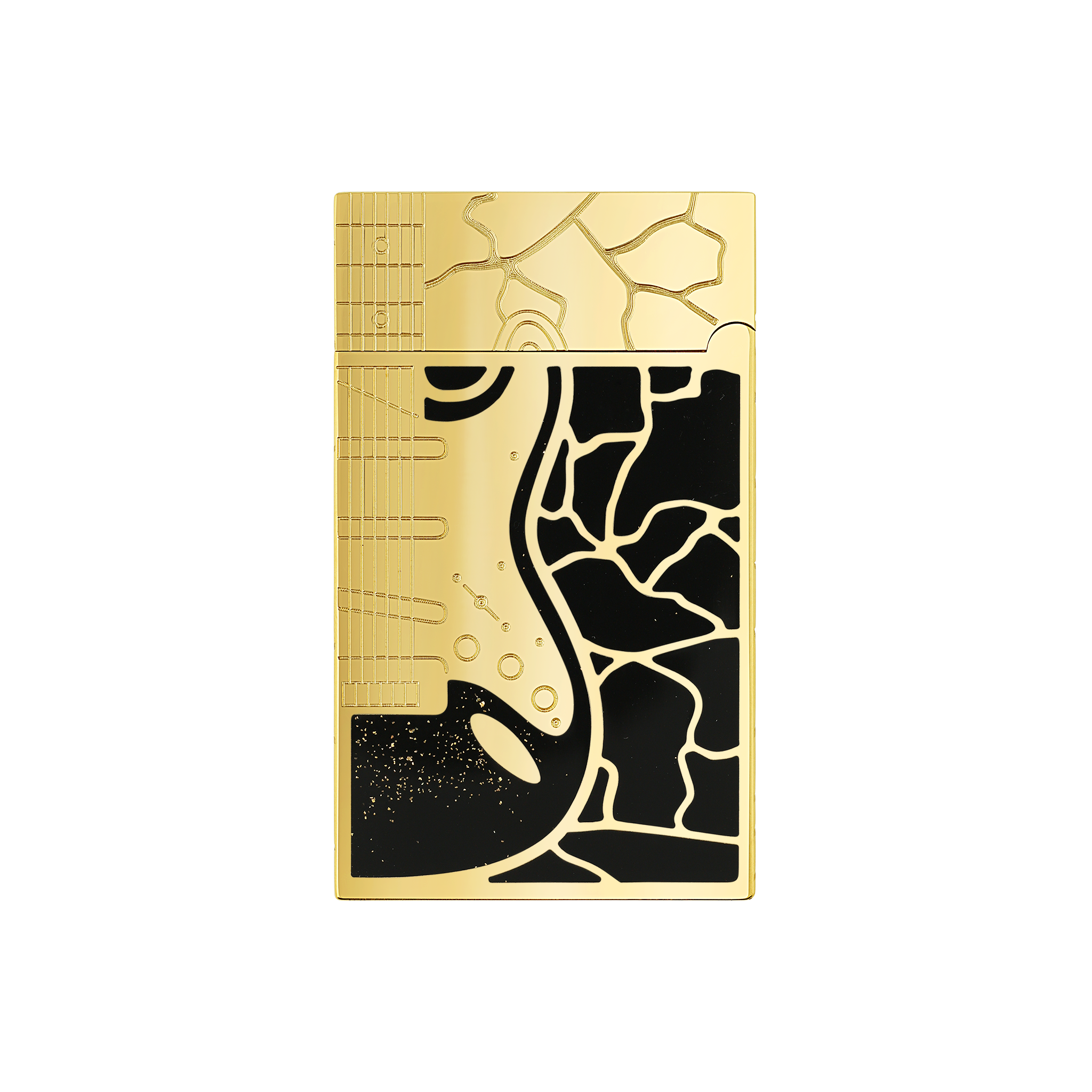 Briquet laqué