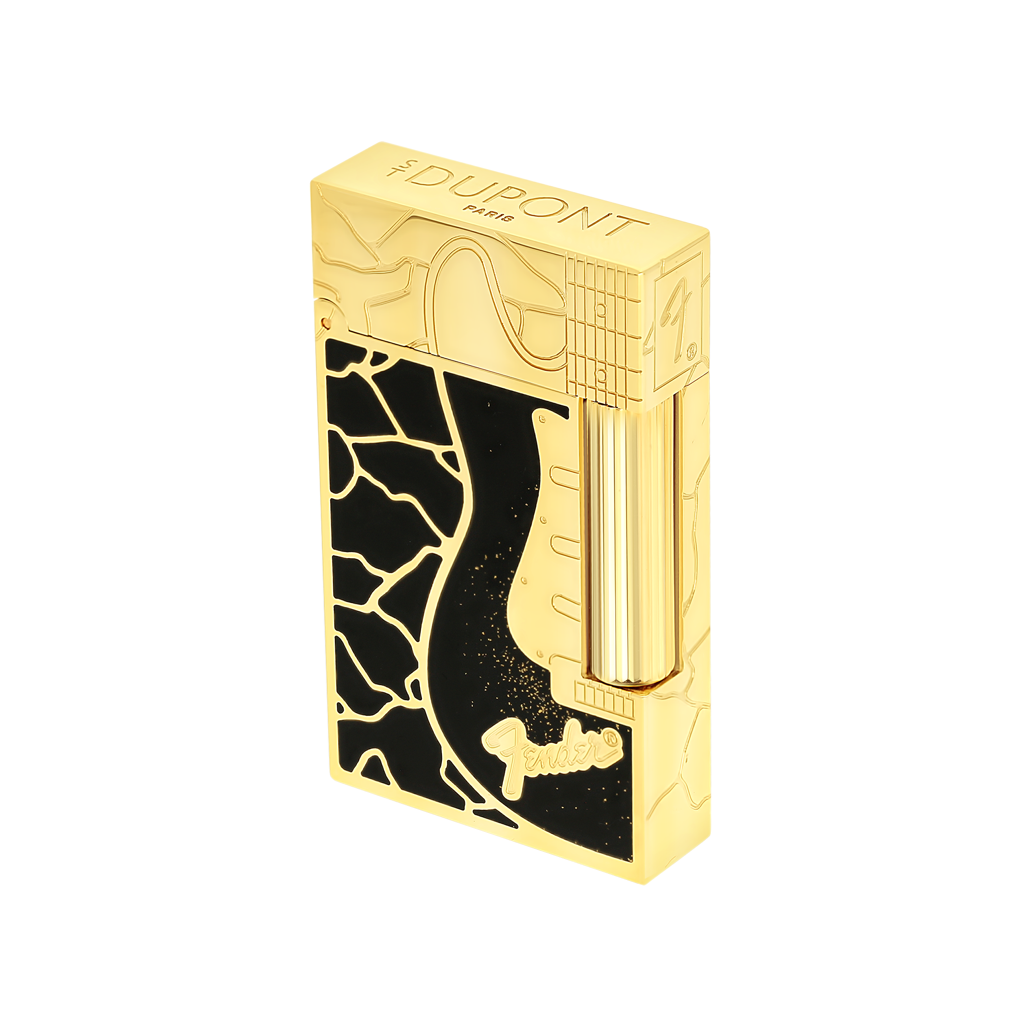 Briquet laqué