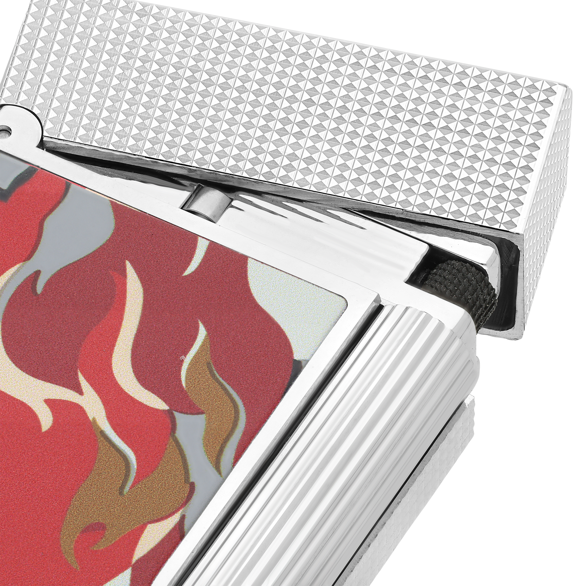 Feuerzeug Guilloche unter Lack