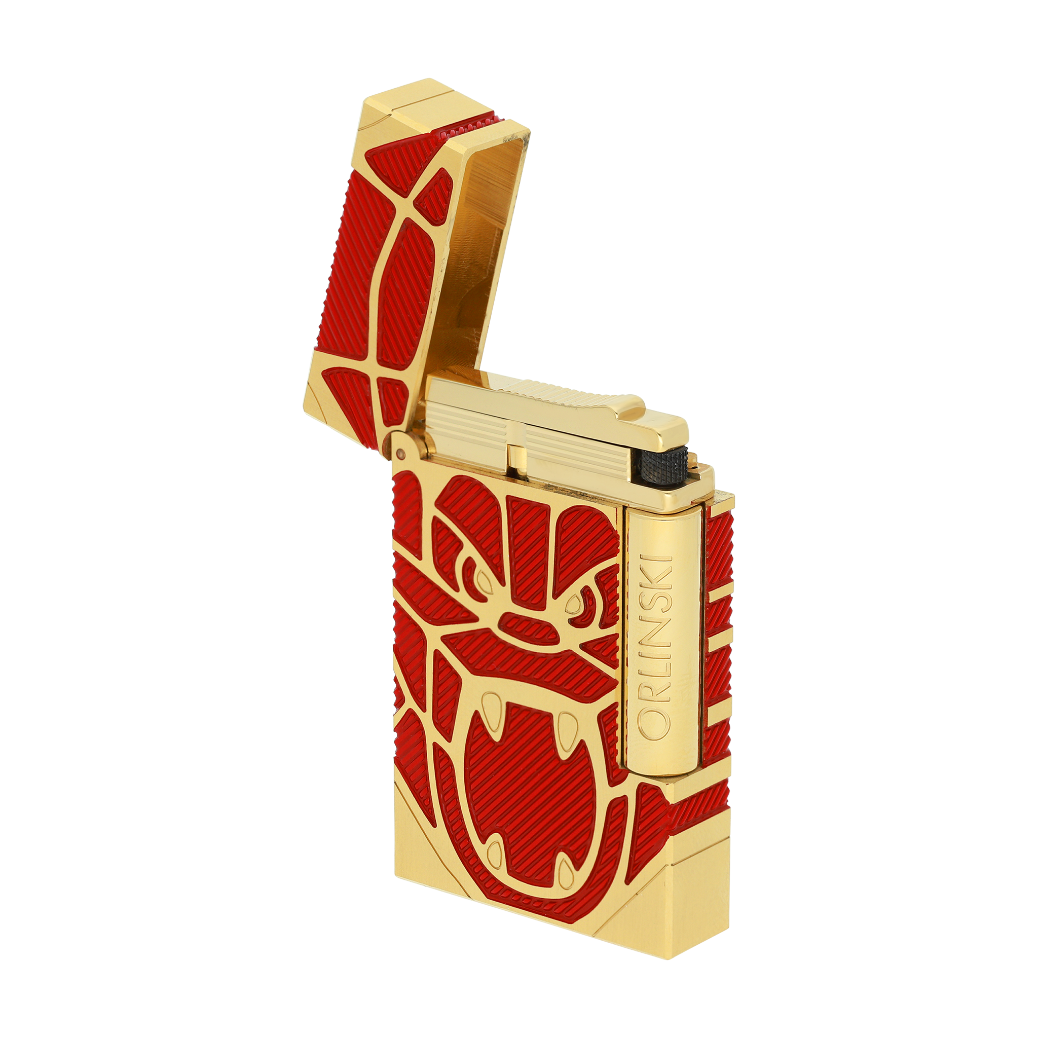 Briquet brossé