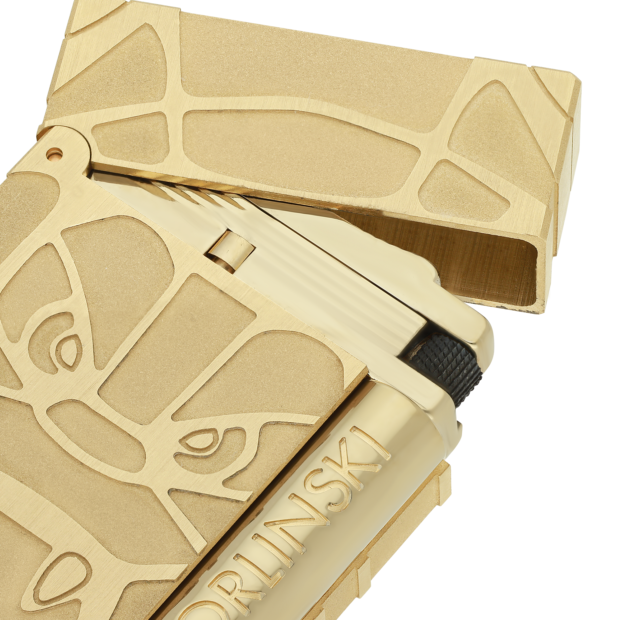 Briquet brossé