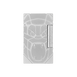 Briquet brossé