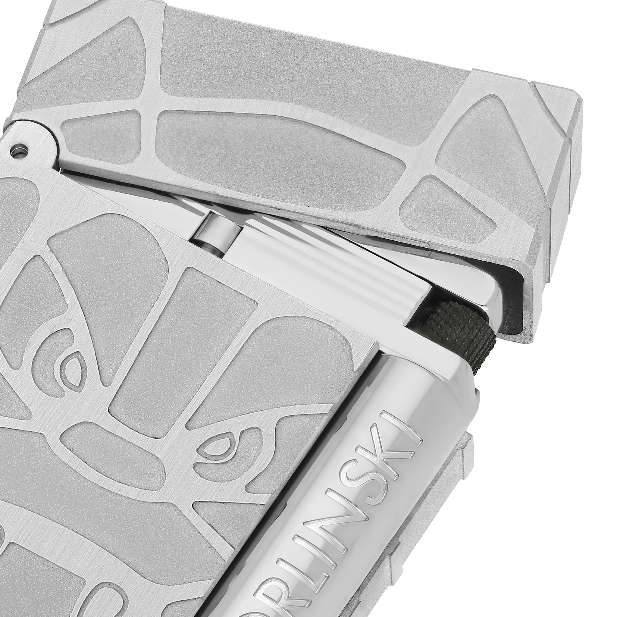 Briquet brossé
