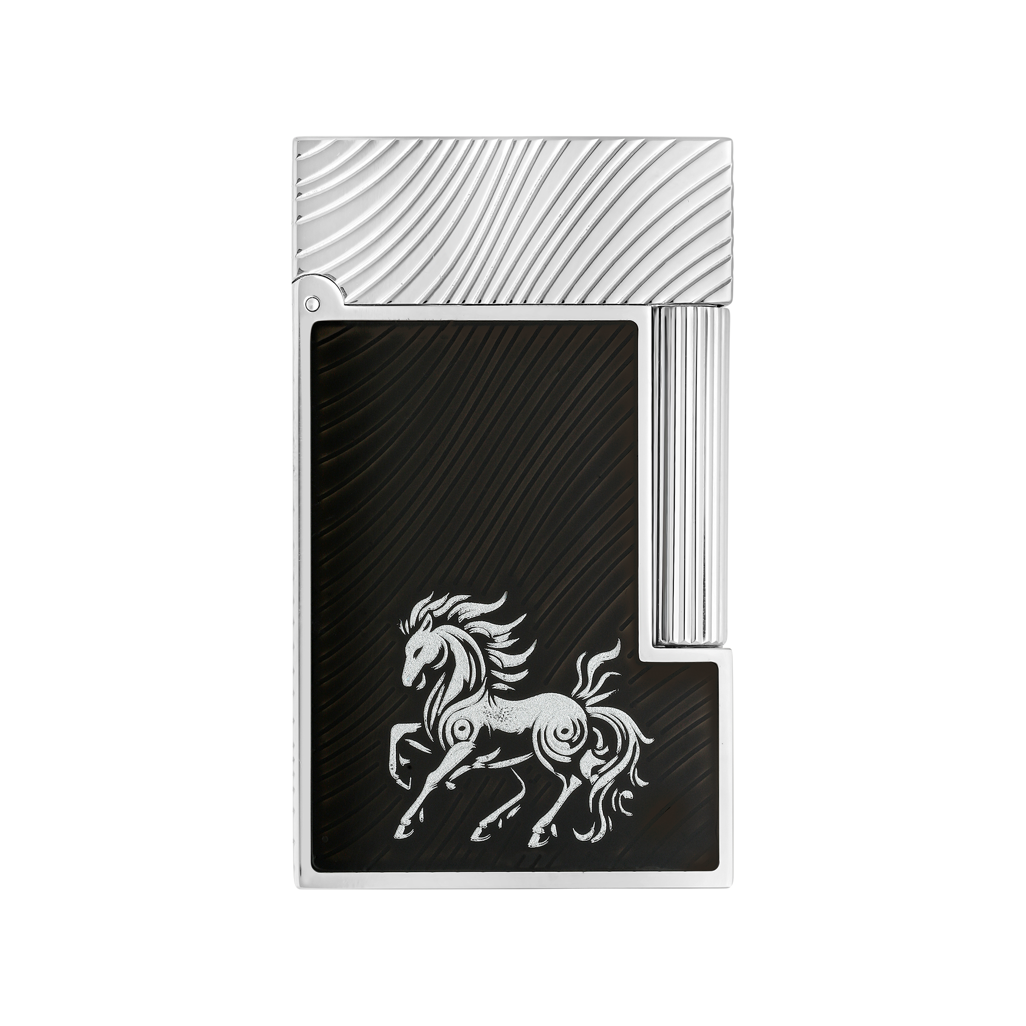 Briquet guilloché