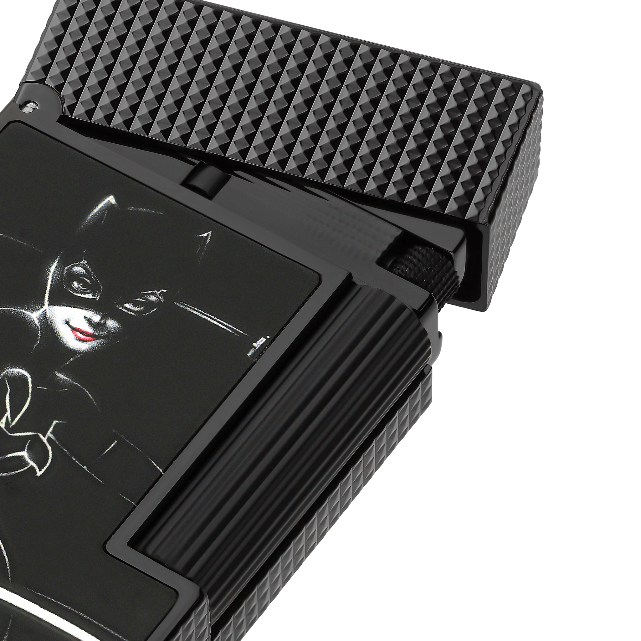 Briquet laqué