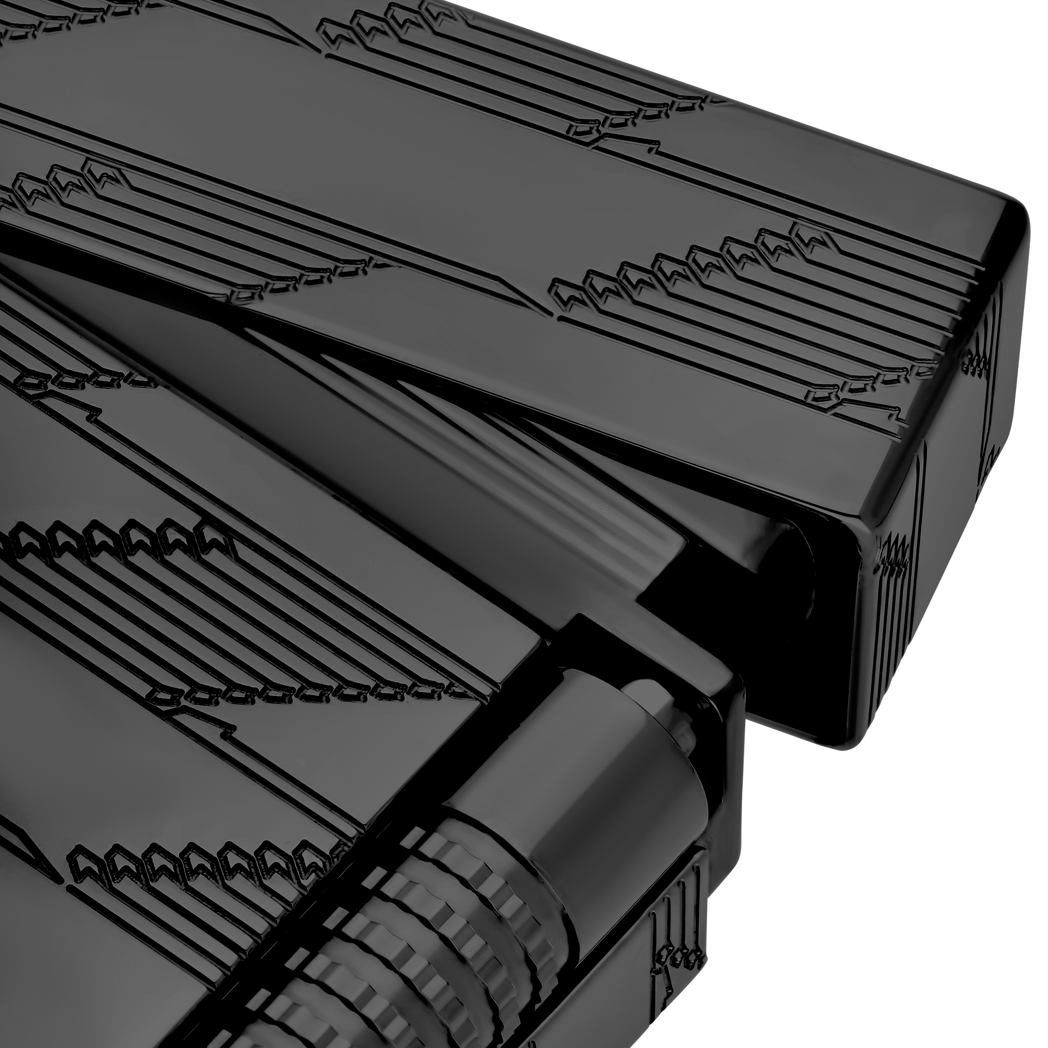 Guilloche lighter
