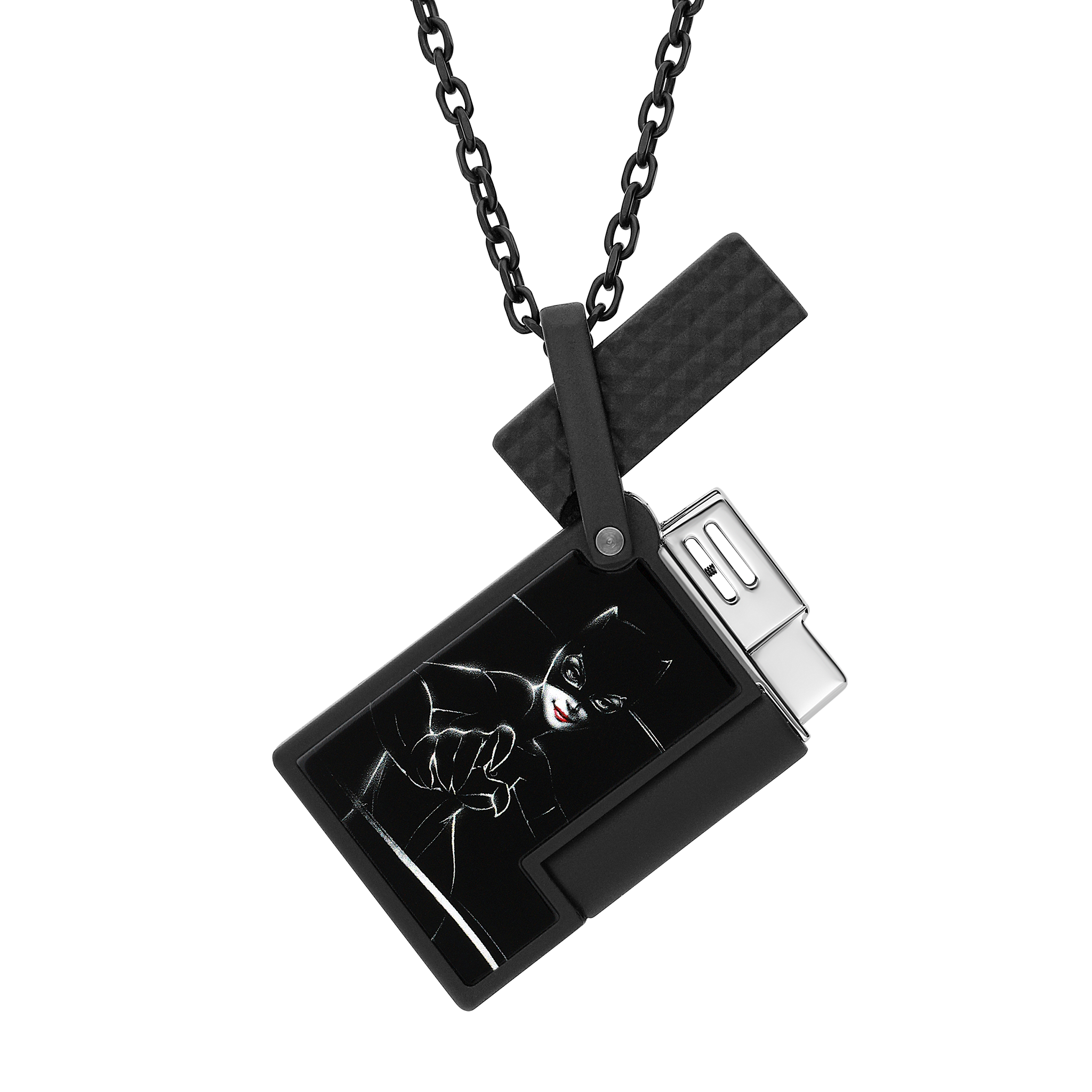 Briquet laqué