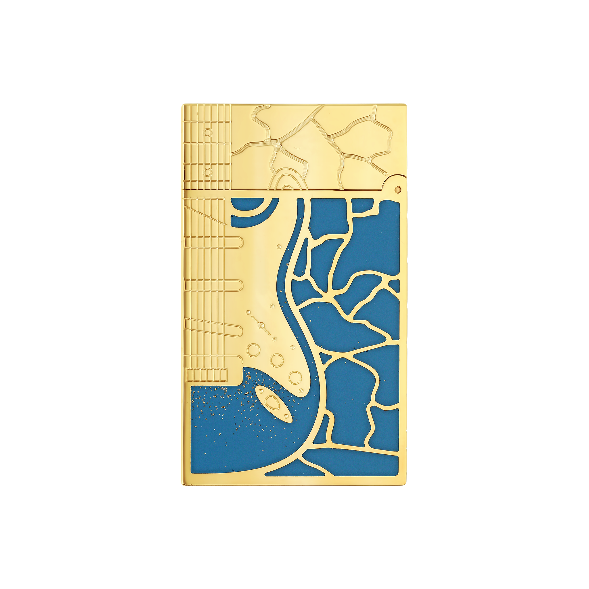 Briquet laqué