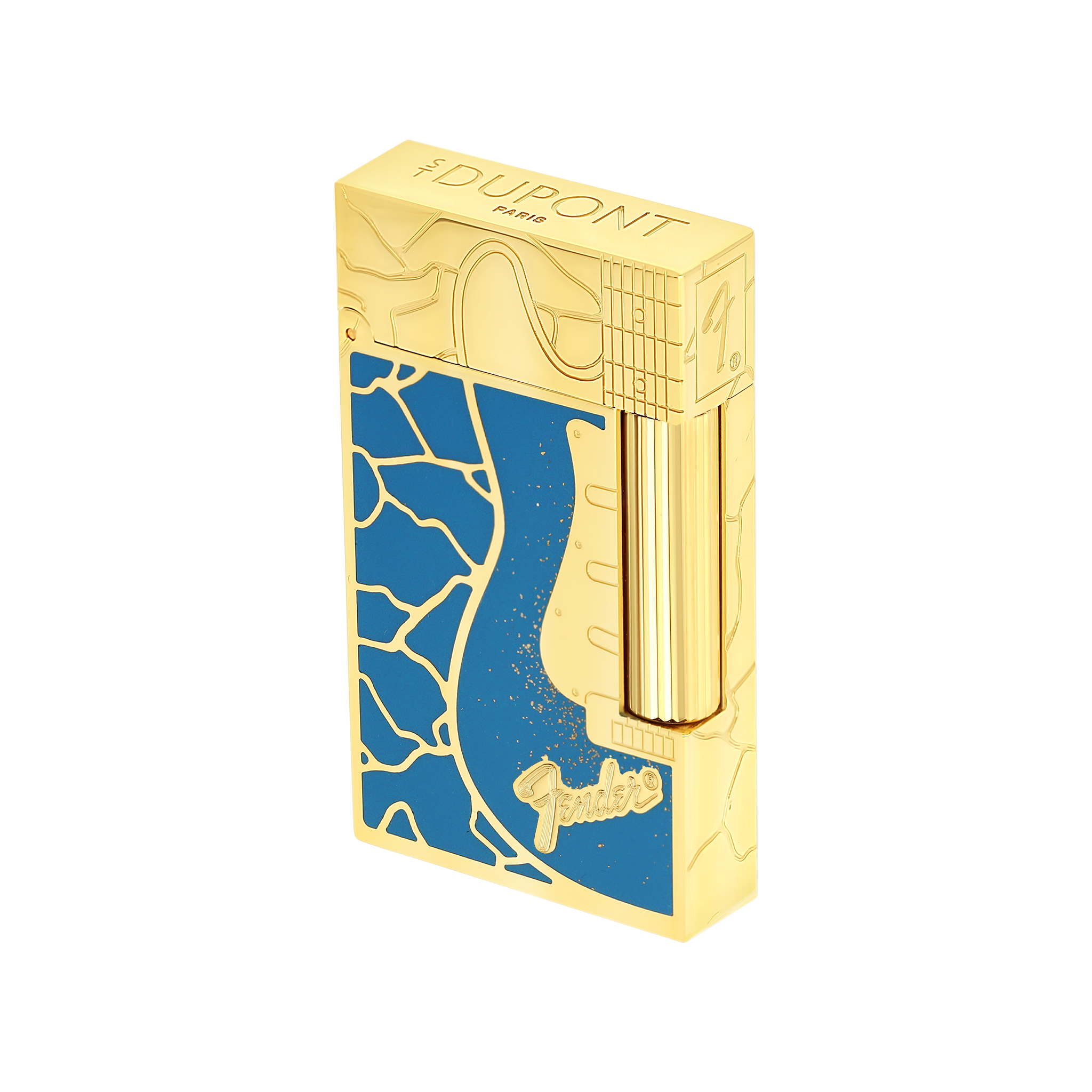 Briquet laqué