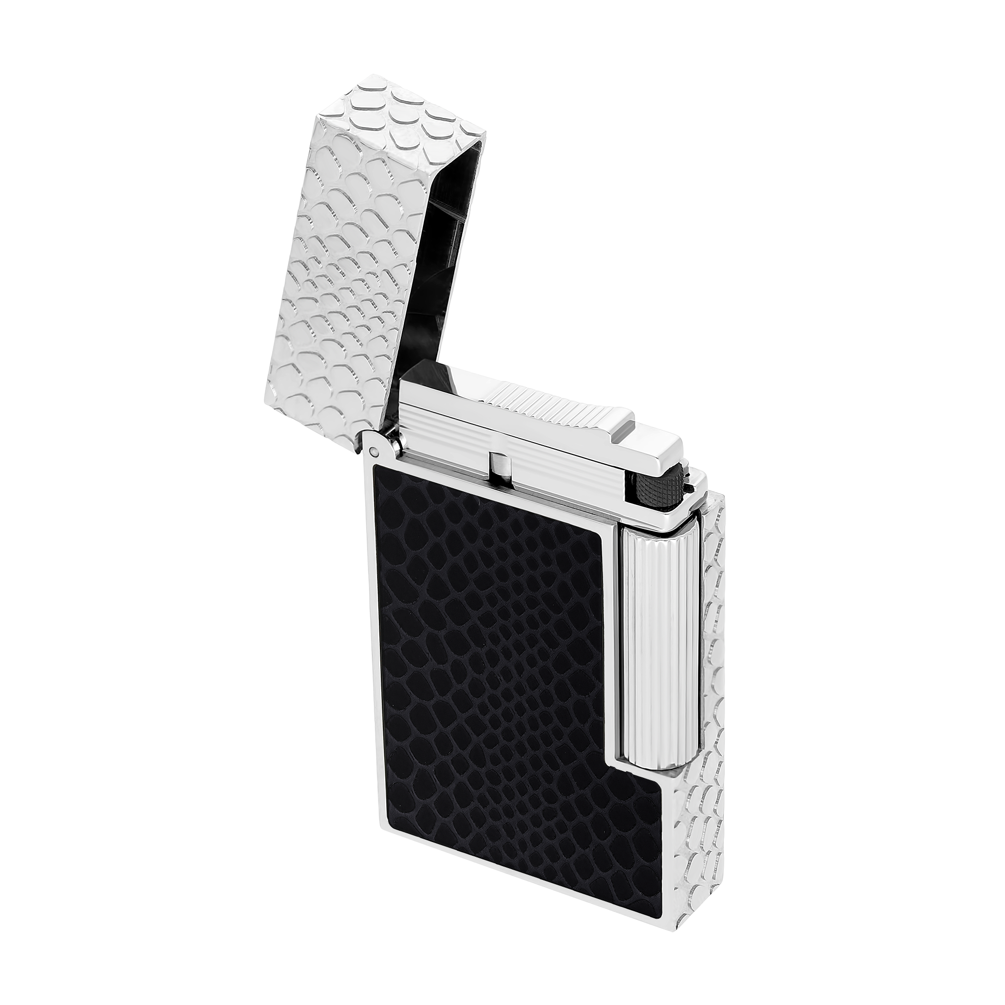 Briquet Guilloché sous laque